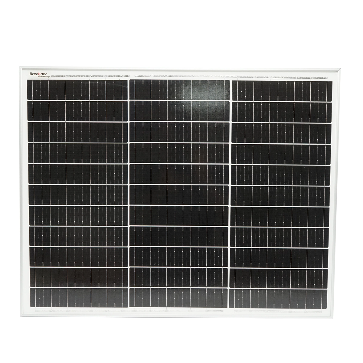 Gard electric - pachete si accesorii - Panou solar 50W fotovoltaic policristalin cu cablu 90cm si tensiune maxima de 18V 670x530x20mm Breckner Germany DISDW84 (BK87492)