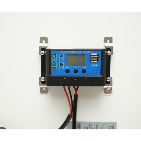 Panou solar portabil 145W monocristalin tip valiză, 12/24V, regulator 20A, 2 USB DISDW49 (BK87479) [7]