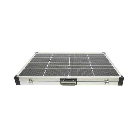Panou solar portabil 145W monocristalin tip valiză, 12/24V, regulator 20A, 2 USB DISDW49 (BK87479) [2]