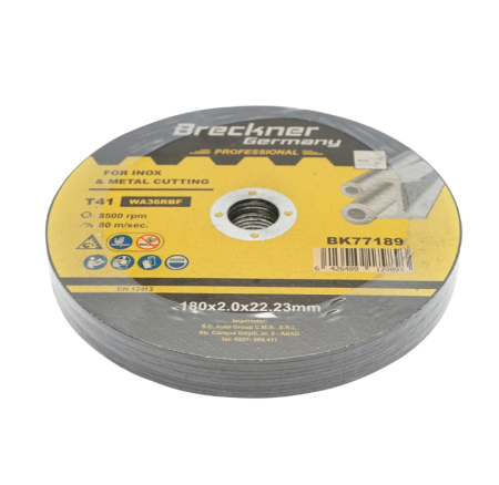 Panza disc flex pentru taiat si polizat inox T41 180x2.0x22mm DISGX08 (BK77189) [2]