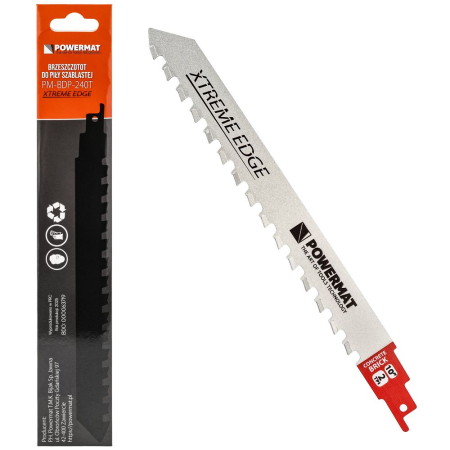 Altele - Panza fierastrau sabie BCA si caramida Carbura HM/TC 240mm PM1396 (PM-BDP-240T)