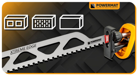 Panza fierastrau sabie carbura HM/TC 455mm 32 TPI Powermat PM1394 (PM-BDP-455T) [16]