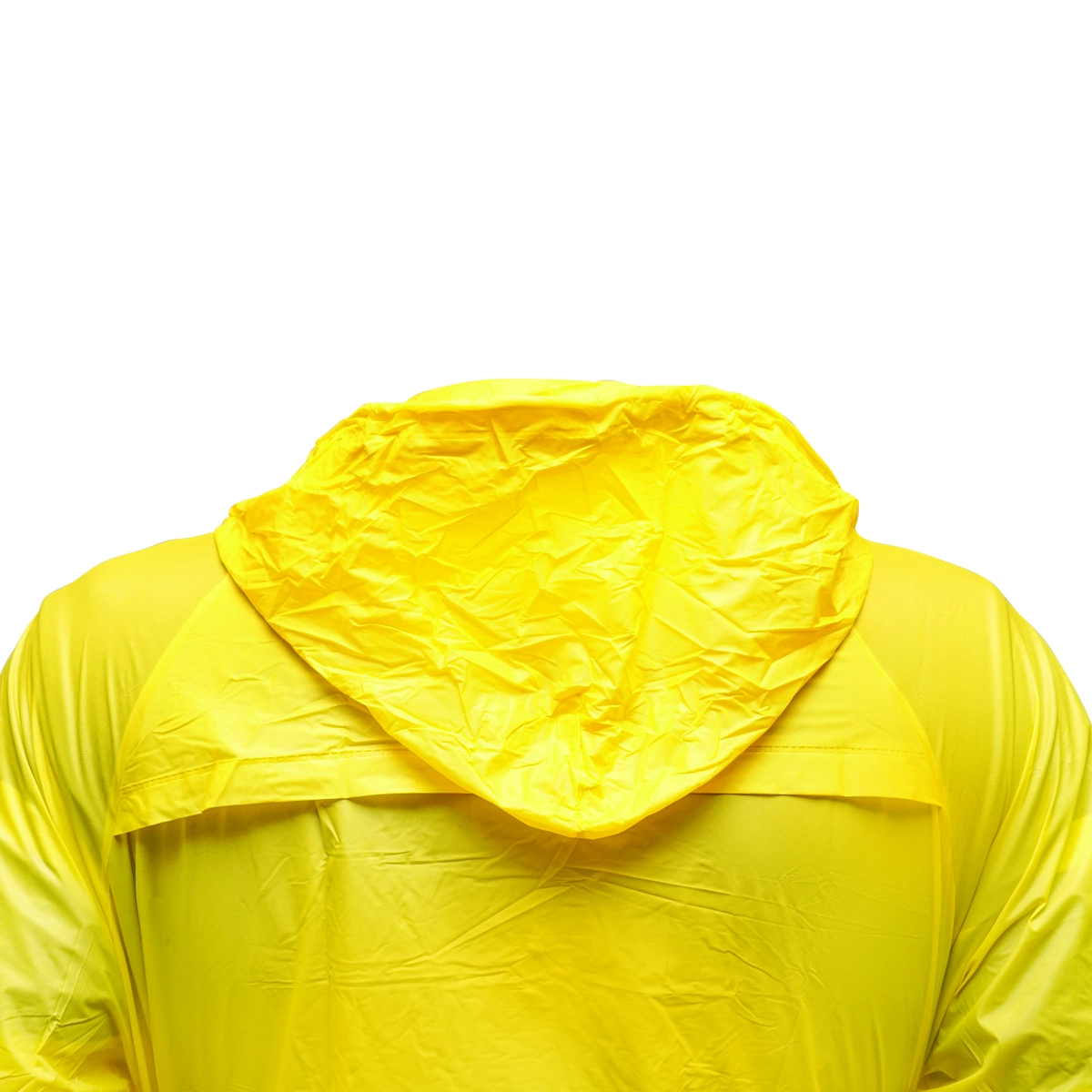 Pelerina cu gluga impermeabila M din PVC, 2 buzunare, inchidere cu capse, galben Breckner Germany DISEN67 (BK77422) [3]