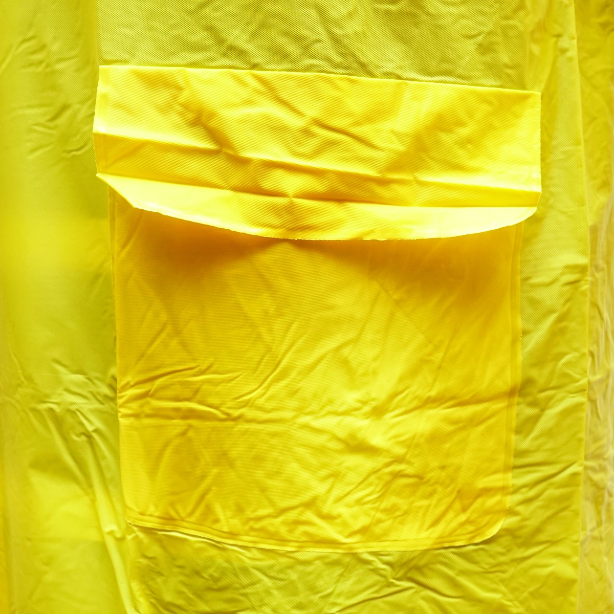 Pelerina cu gluga impermeabila M din PVC, 2 buzunare, inchidere cu capse, galben Breckner Germany DISEN67 (BK77422) [5]