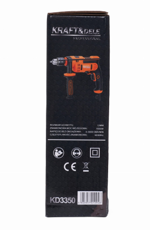 Perforator electric 1600W cu percutie pentru beton lemn si metal (KD3350) [6]
