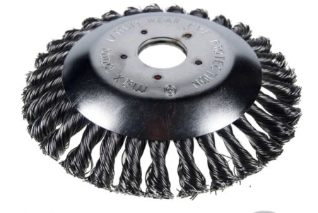 Scule pentru gradinarit - Perie de sarma pentru motocoasa 200mm (KD1643)