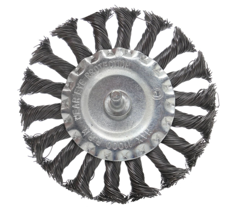 Perie disc cu tija otel 100mm (KD10988) [3]
