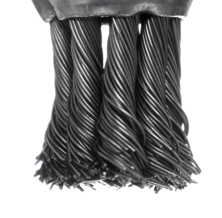 Perie frontala cu stift 28mm M6 sarma otelita tip cupa (KD10991) [5]