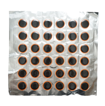 Produse noi (necategorizate) - Petice vulcanizare rotunde 30mm pentru camere de aer 36 buc/set Maruni made in Japan (DISRL27)