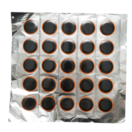 Produse noi (necategorizate) - Petice vulcanizare rotunde 40mm pentru camere de aer 25 buc/set Maruni made in Japan (DISRL28)