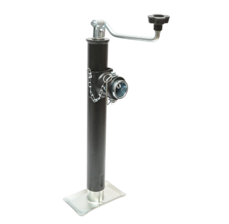 Altele - Picior de sprijin pentru remorca 2268 kg, reglabil cu manivela, 50 cm, fixare laterala (DISUJ99)