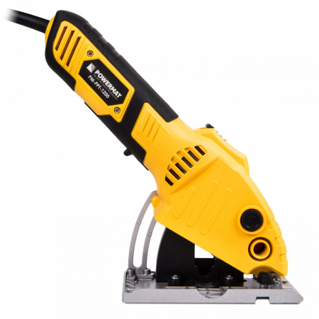 Fierastrau circular de precizie de mana cu sina de ghidaj + 3 panze (PM0493) [2]