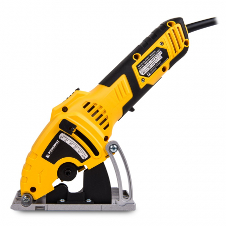 Fierastrau circular de precizie de mana cu sina de ghidaj + 3 panze (PM0493) [3]