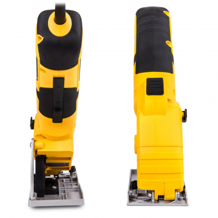 Fierastrau circular de precizie de mana cu sina de ghidaj + 3 panze (PM0493) [8]