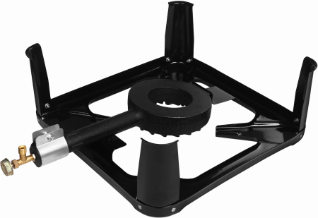 Pirostrie, arzator pe gaz patrat cu 4 picioare 8kw (KD117850) [10]