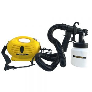 Aparate de vopsit - Pistol aparat masina electrica vopsit stropit cu vas rezervor 800W priza 220V (PZ1)