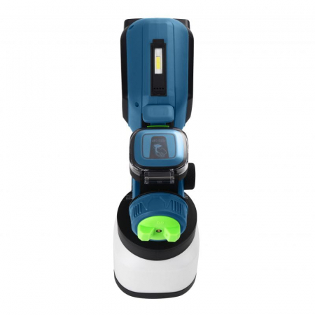 Pistol aparat masina vopsit pe baterie 21V stropit vas rezervor 1200ml (KD5480) [6]