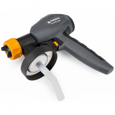 Pistol aparat masina vopsit stropit electric 950W furtun 3M vas rezervor 800ml 3 duze (PM0929) [4]