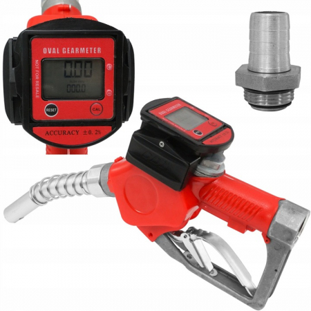 Pistol automat cu contor LCD carburant motorina benzina 0-60 l min (V80207) [0]