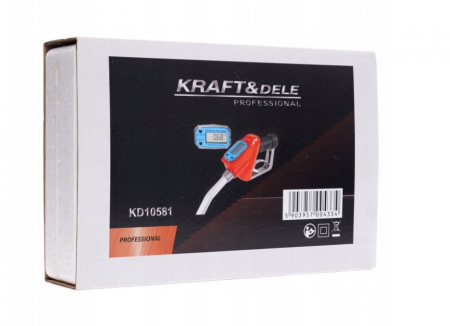 Pistol automat cu contor LCD carburant motorina benzina 0-75 l min (KD10581) [9]