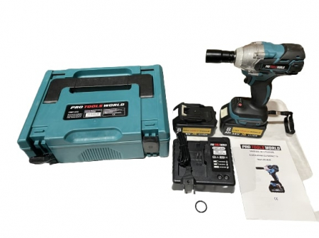 Pistol Cheie impact 330Nm 1/2" cu 2 acumulatori baterii 36V 8ah insurubat desfacut (CMP1252) [2]