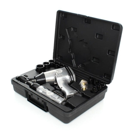 Pistol cheie masina cu impact 310Nm + clichet pneumatic insurubat desfacut + 10 chei (KD1422) [3]