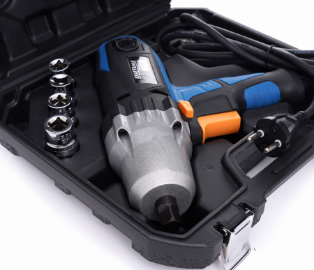 Pistol cheie masina cu impact electric 2200W 700Nm, insurubat desfacut + chei 17,19,21,22mm (KD1796) [2]