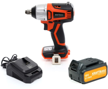 Scule electrice - Pistol cheie masina insurubat desfacut cu impact acumulator 18V 400Nm seria X (KD1750)