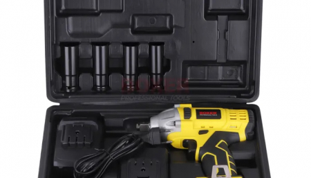 Pistol  cheie  masina insurubat desfacut cu impact acumulator 20.4V, 2 baterii 2.6ah (SR-022) [4]