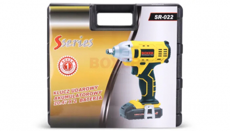 Pistol  cheie  masina insurubat desfacut cu impact acumulator 20.4V, 2 baterii 2.6ah (SR-022) [1]