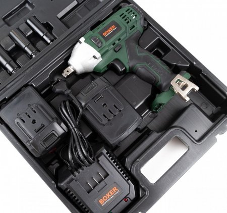 Pistol cheie masina insurubat desfacut cu impact acumulator 24.4V, 2 baterii 5ah (SR-023) [6]