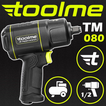 Pistol cheie pneumatica impact 1850Nm ½ (TM080) [2]