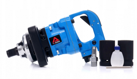Pistol cheie pneumatica impact 4200Nm 1tol camion tir utilaje +Trusa chei tubulare de forta impact 1tol 17-41mm (TA827+TA1250) [2]