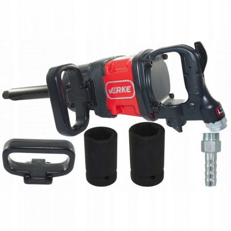 Pistol impact 1" - Pistol cheie pneumatica impact 4800Nm 1tol + tubulare 32 33mm camion tir utilaje (V81460)