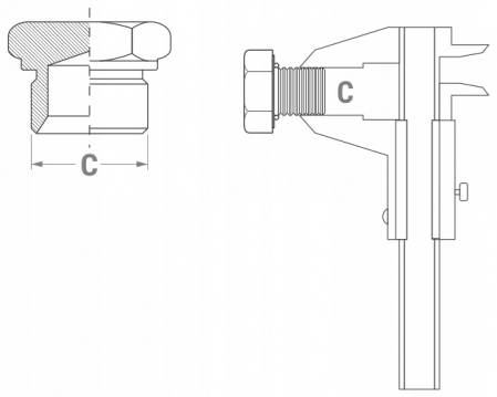 Pistol cheie pneumatica impact 5000Nm 1tol + tubulare 32 33mm camion tir utilaje (P-350) [9]