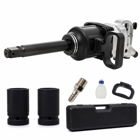 Scule pneumatice - Pistol cheie pneumatica impact 5000Nm 1tol  + tubulare 32 33mm camion tir utilaje (TA825)