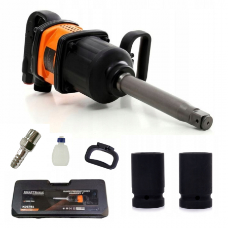 Pistol pneumatic - Pistol cheie pneumatica impact 5500Nm 1tol + tubulare 32 33mm camion tir utilaje