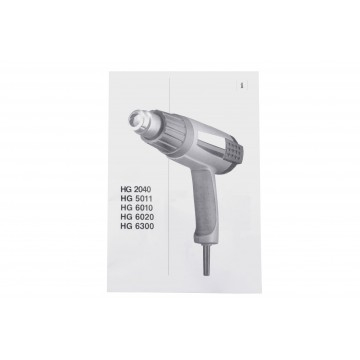 Pistol cu aer cald electric 2000w 2 trepte cu trusa si accesorii incluse (HG210) [6]