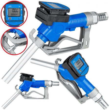 Pompe - Pistol cu contor LCD carburant motorina benzina (1577)