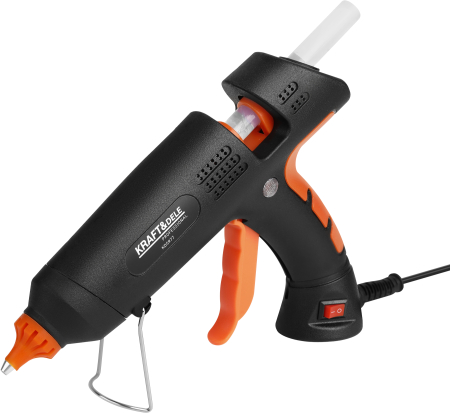 Pistoale pentru silicon - Pistol de lipit cu silicon la cald 11 mm, 20 batoane, reglaj temperatura (KD5977)