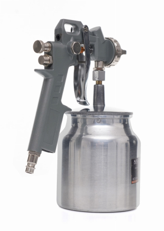 Pistol de pulverizare vopsit pneumatic HVLP, 750 ml, duza 1.8 mm, (KD2091) [5]