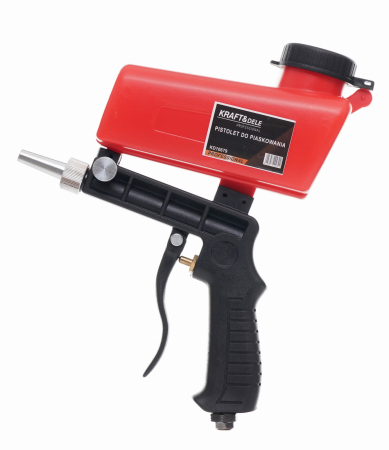 Altele - Pistol pneumatic sablat portabil cu rezervor 650ml 1/4" (KD10679)