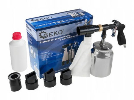 Pistol de sablare cu recuperator + 4 duze  1L 1kg (G01196) [1]