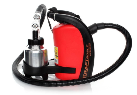 Pistol de vopsit cu compesor 600W duza 1.8mm 1000ml (KD1506) [2]