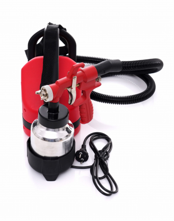 Pistol de vopsit electric cu compresor 600W duza 1.8mm 1000 ml (KD1654) [4]