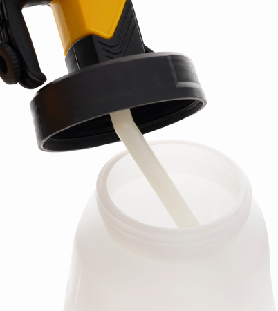 Pistol de vopsit electric HVLP, 650W, rezervor 800ml, 3 duze incluse (KD1657) [9]