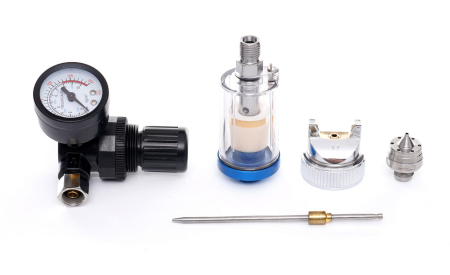 Scule pneumatice - Pistol de vopsit pneumatic, 600ml duza 1,4 mm (KD2093)