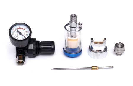 Pistol de vopsit pneumatic, 600ml duza 1,4 mm (KD2093) [7]