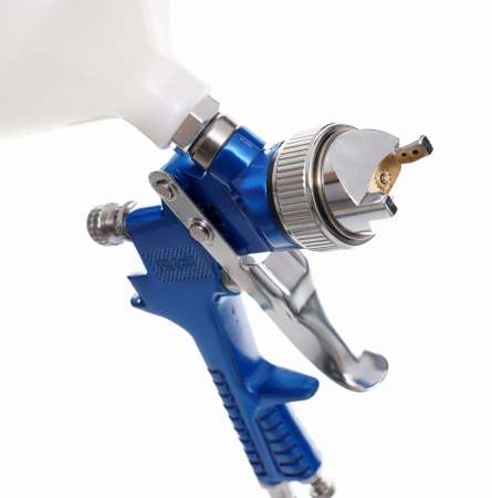 Pistol de vopsit pneumatic HVLP 600ml duza 1.4mm (KD2092) [10]