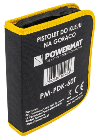 Pistol electric de lipit 60W cu silicon termofuzibil + 60 baton silicon PM1386 (PM-PDK-60T) [11]
